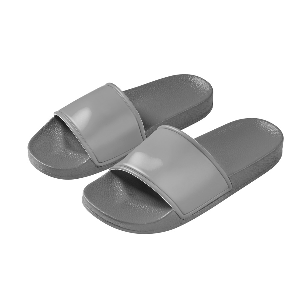 Badelatschen Unveredelt Classic Grau