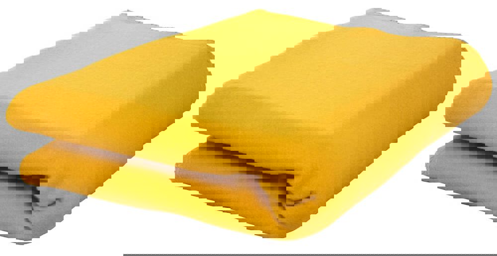 Fleecedecke 150x120 cm, 250 g/m² - Dunkelgelb (PMS 142c) / Dunkelgelb