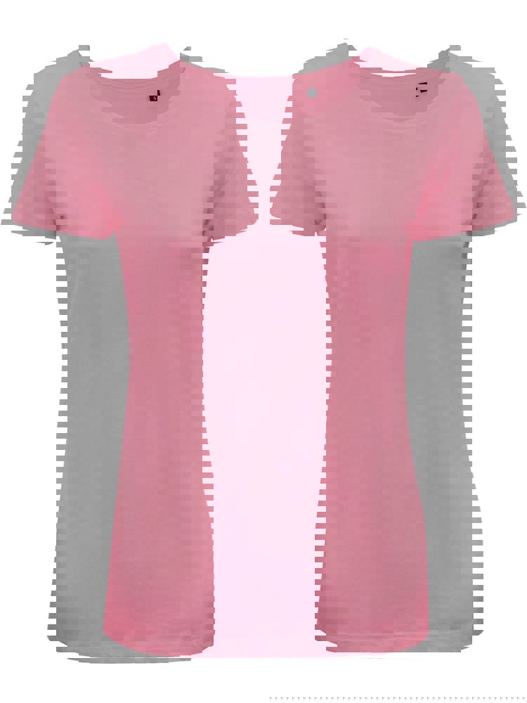 BS Moon Damen-T-Shirt, 150 g/m2, 100 % Bio-Baumwolle - Dusty Pink