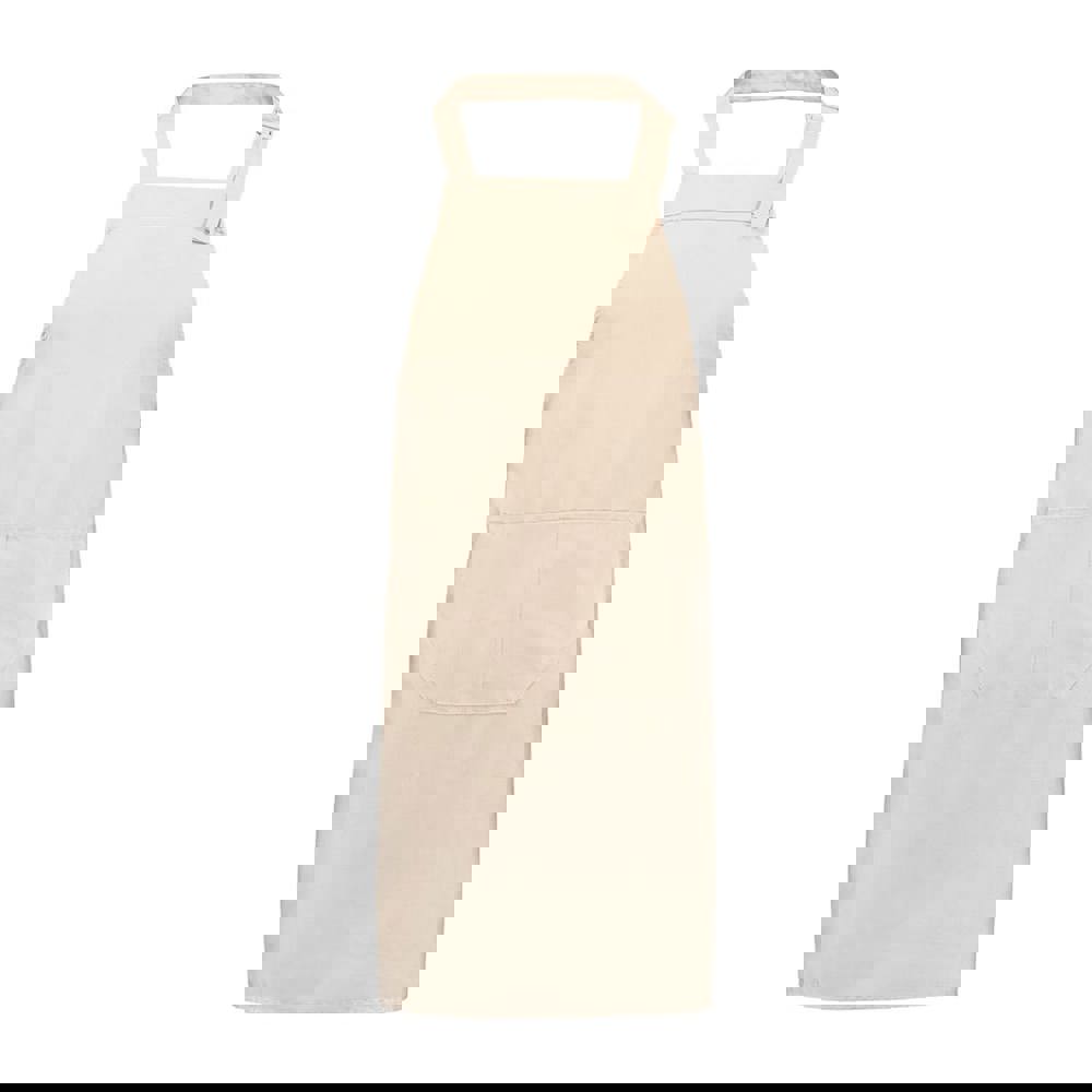 Latzschürze 75x85 cm - Natur (Natural) / Natur