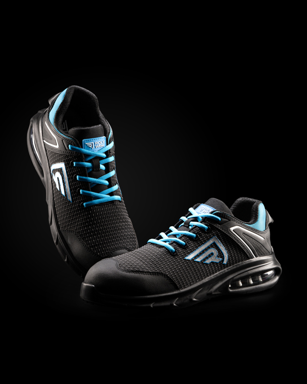 ARBEITSSCHUHE NOBOA S/47 BLACK/ROYAL BLUE