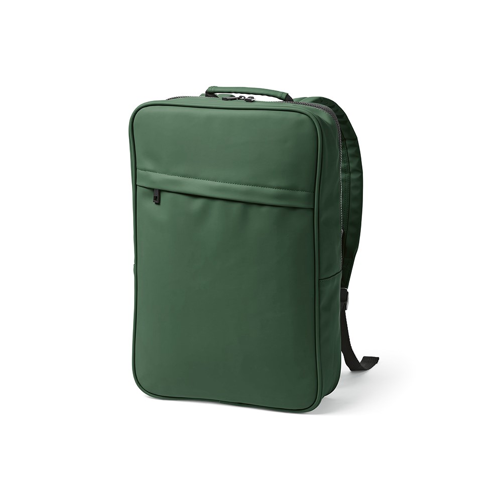 Amsterdam 16L Rucksack aus rPU uns rPET. Laptops bis 17" - Grün