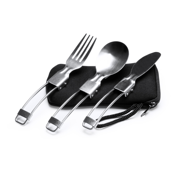 BESTECK-SET TINKER S/EINHEITSGRÖSSE BLACK
