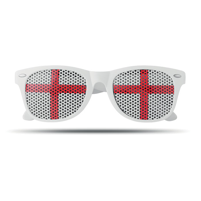 FLAG FUN - Fan Sonnenbrille - elfenbein