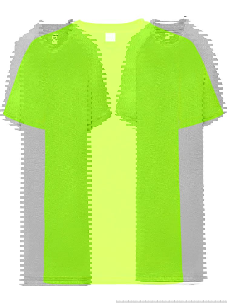 SP Run Kinder-Sportshirt, 140 g/m2, 100 % Polyester - Fluo Green