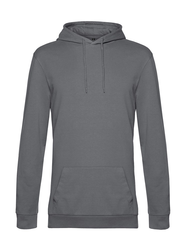 #Hoodie French Terry - Elephant Grey