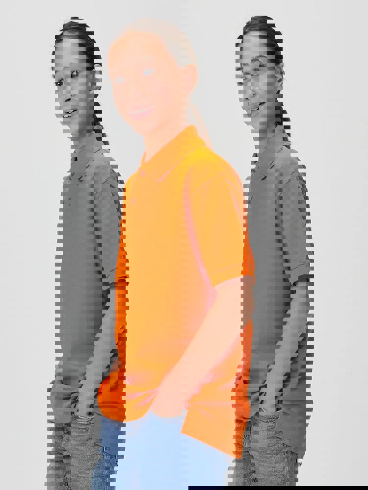 BS Evolution Polo Kids, 180 g/m2, 100 % Baumwoll-Piqué