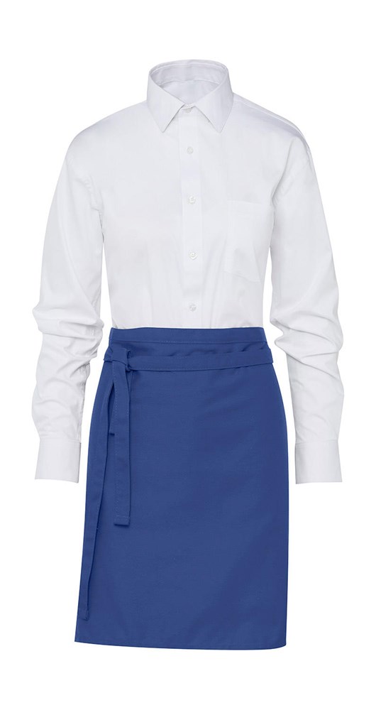 BRUSSELS Short Bistro Apron - royal