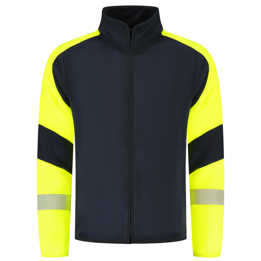 Fleecejacke Reflective Redefined - InkFluoryellow