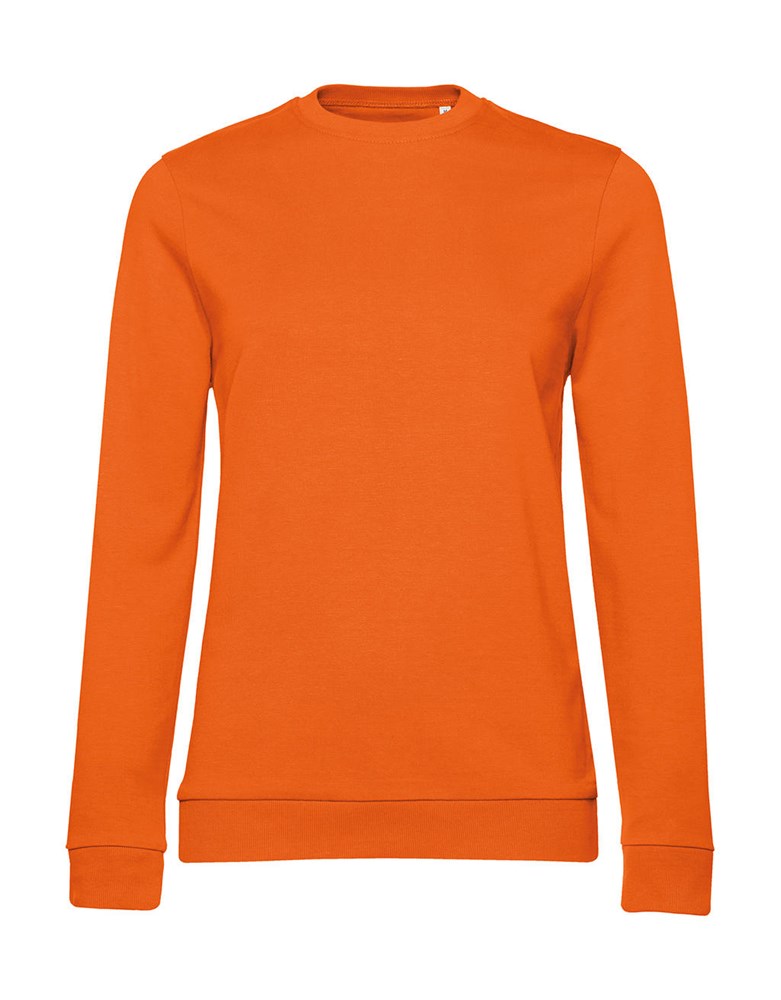 #Set In /women French Terry - Pure Orange