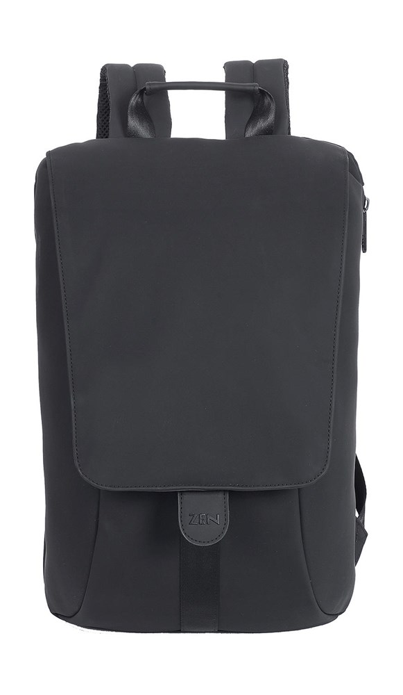 Amber Chic Laptop Backpack - Black
