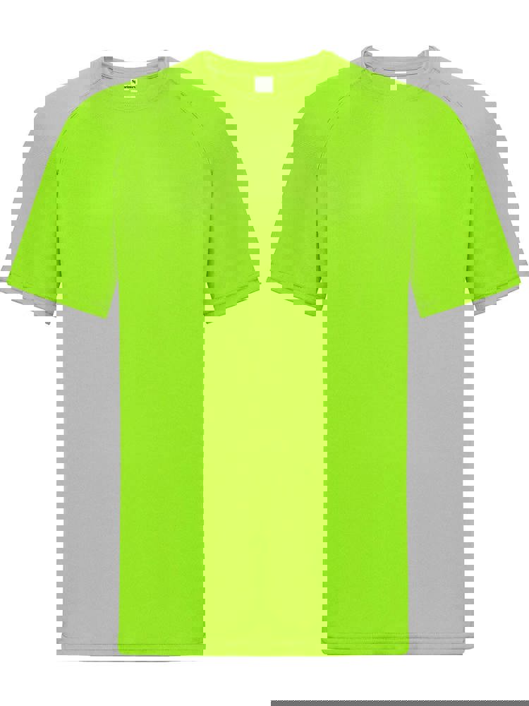 SP Run Sportshirt, 140 g/m2, 100 % Polyester - Fluo Green