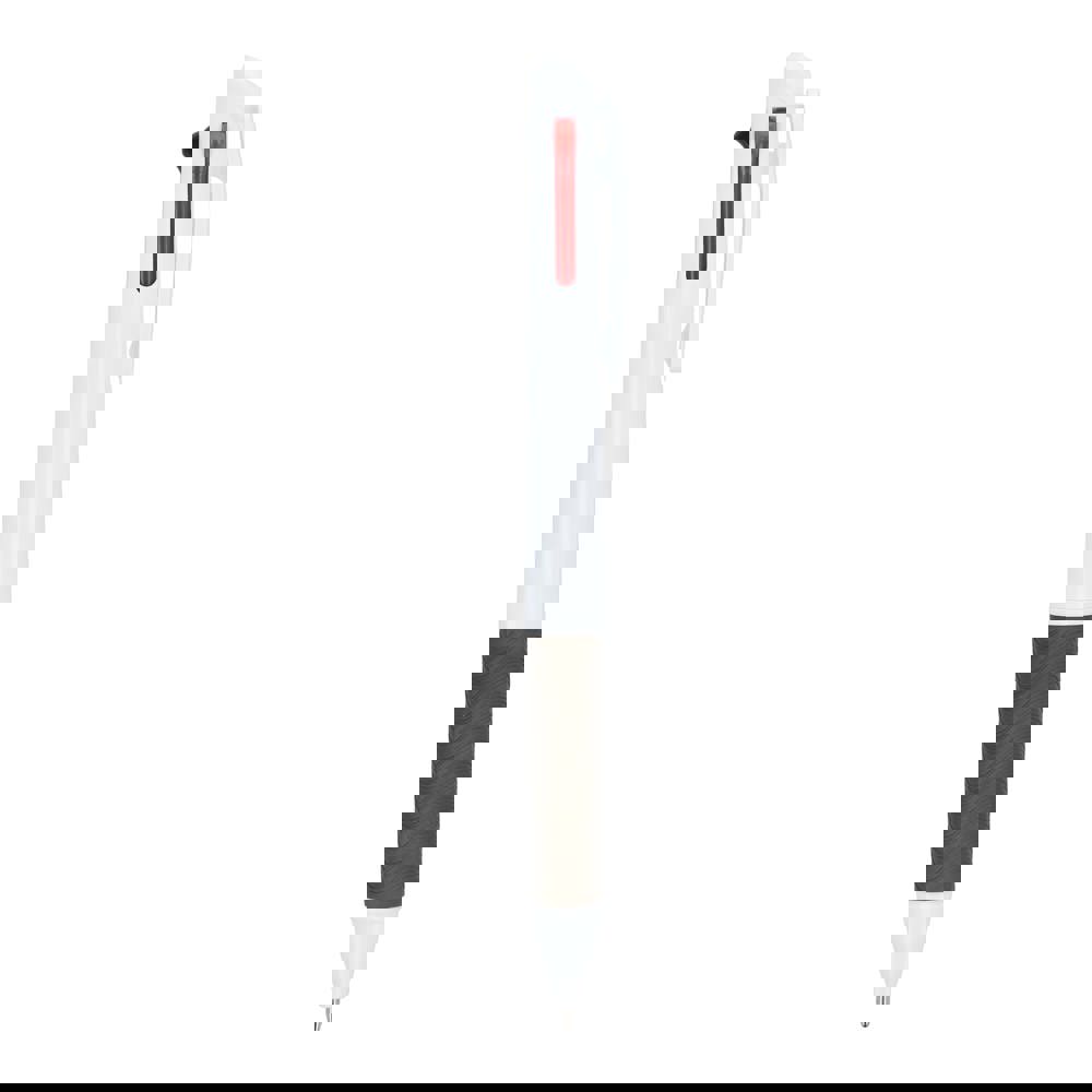 3-Farben-Stift mit Griffzone und Schlüsselband