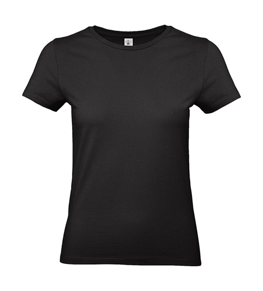 #E190 /women T-Shirt - Black