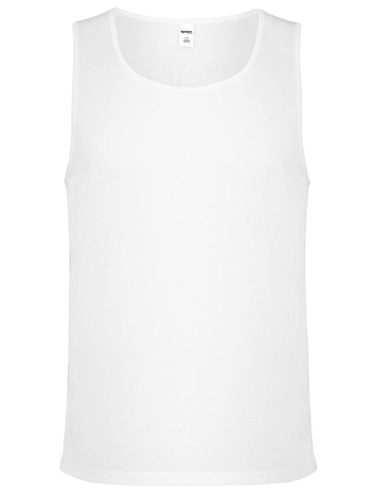 SP Step Tanktop, 140 g/m2, 100 % Polyester - Weiß (WHITE)