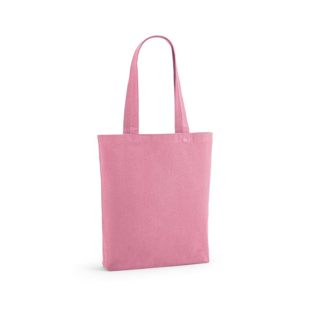 Annapurne Einkaufstasche recy.Baumwolle (180 g/m²). Mit Bodenfalte - Rosa