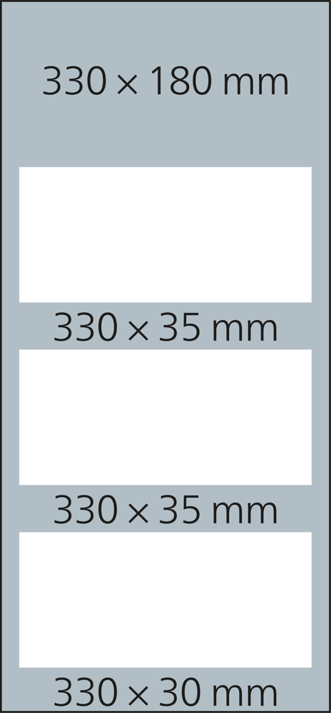 3-Monatskalender Mehrblock Profil 3