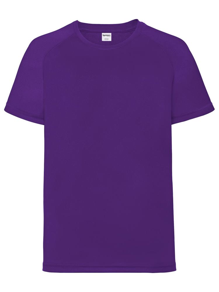 SP Run Kinder-Sportshirt, 140 g/m2, 100 % Polyester - Lila