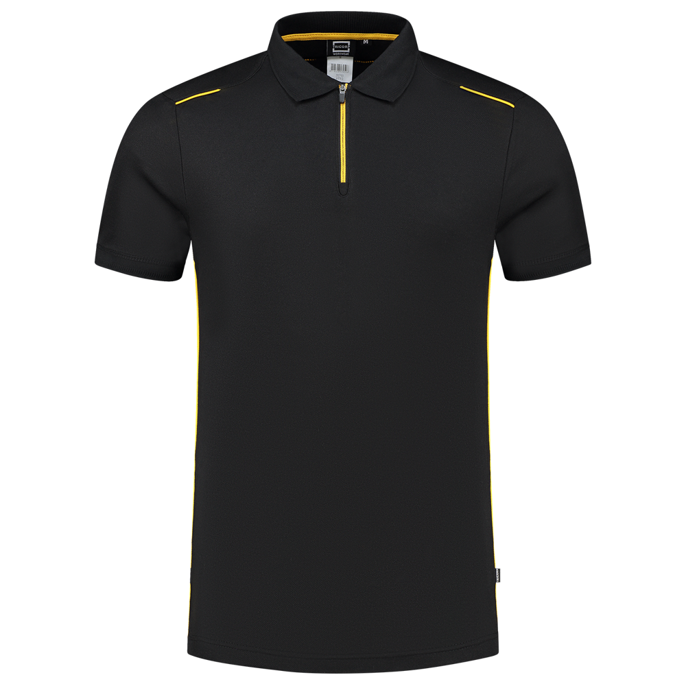 TRICORP Poloshirt Accent - BlackYellow