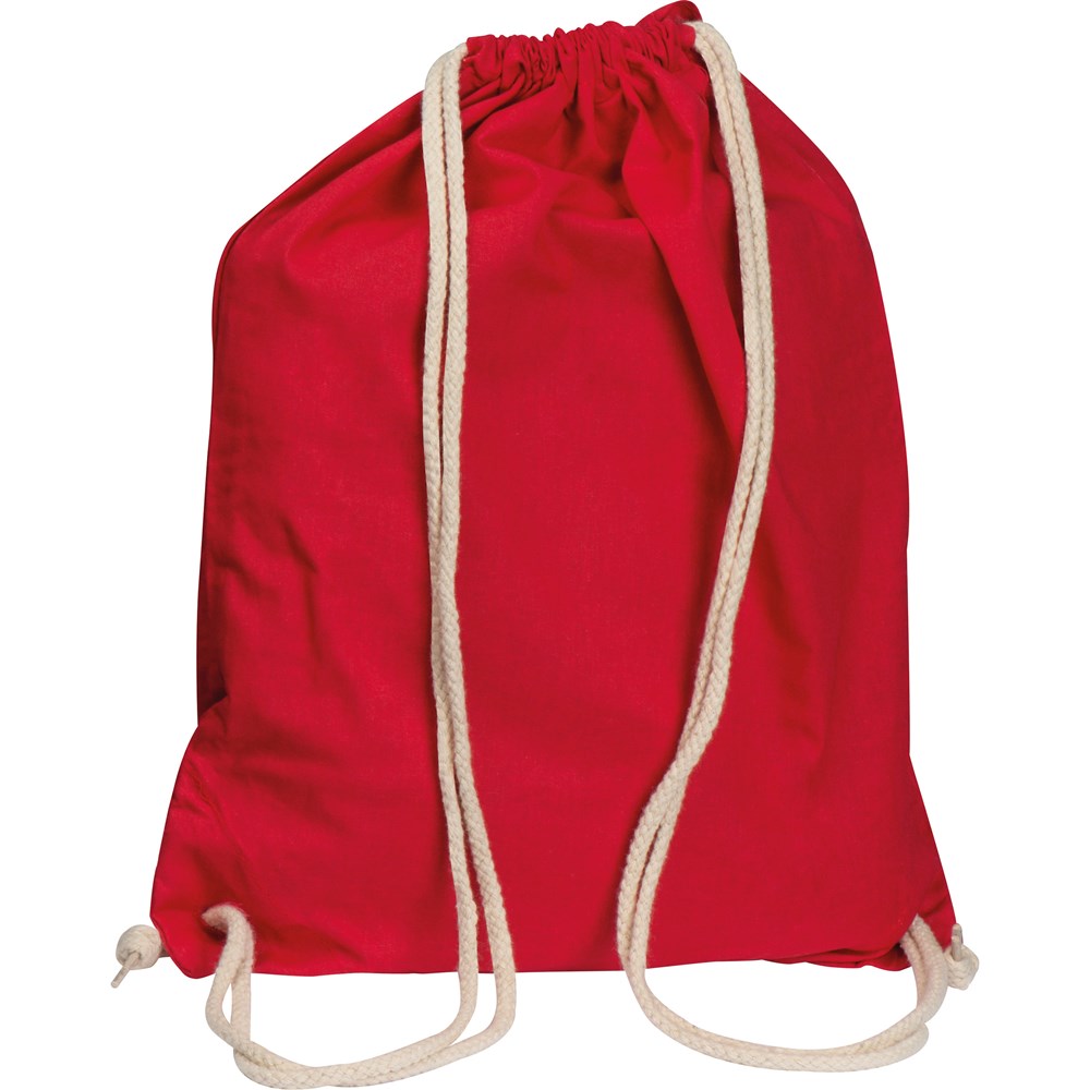 Baumwollgymbag Carlsbad - Rot