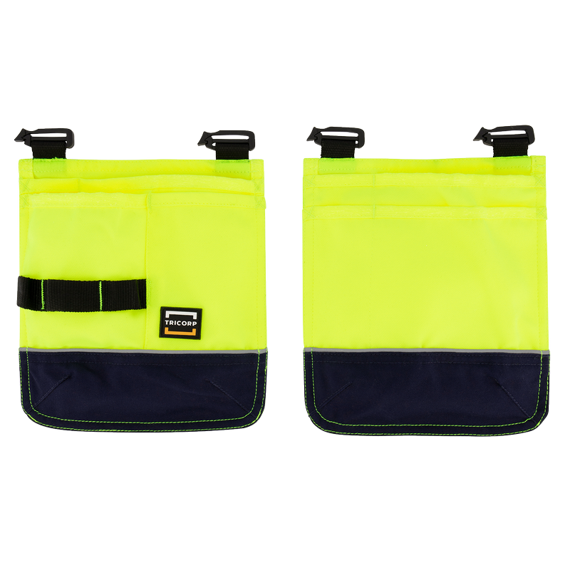 TRICORP Warnschutz Holstertaschen Bicolor - Fluor Yellow-Ink