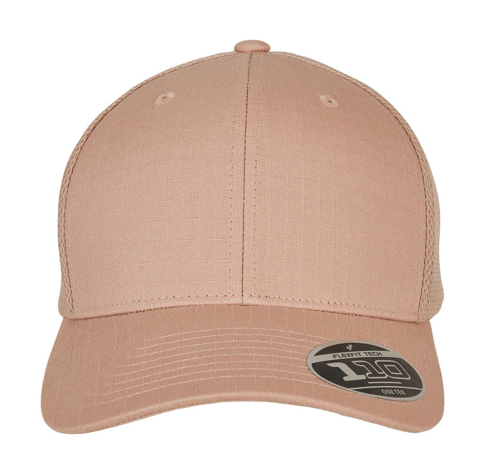 110 Flexfit Ripstop Mesh Cap - Khaki