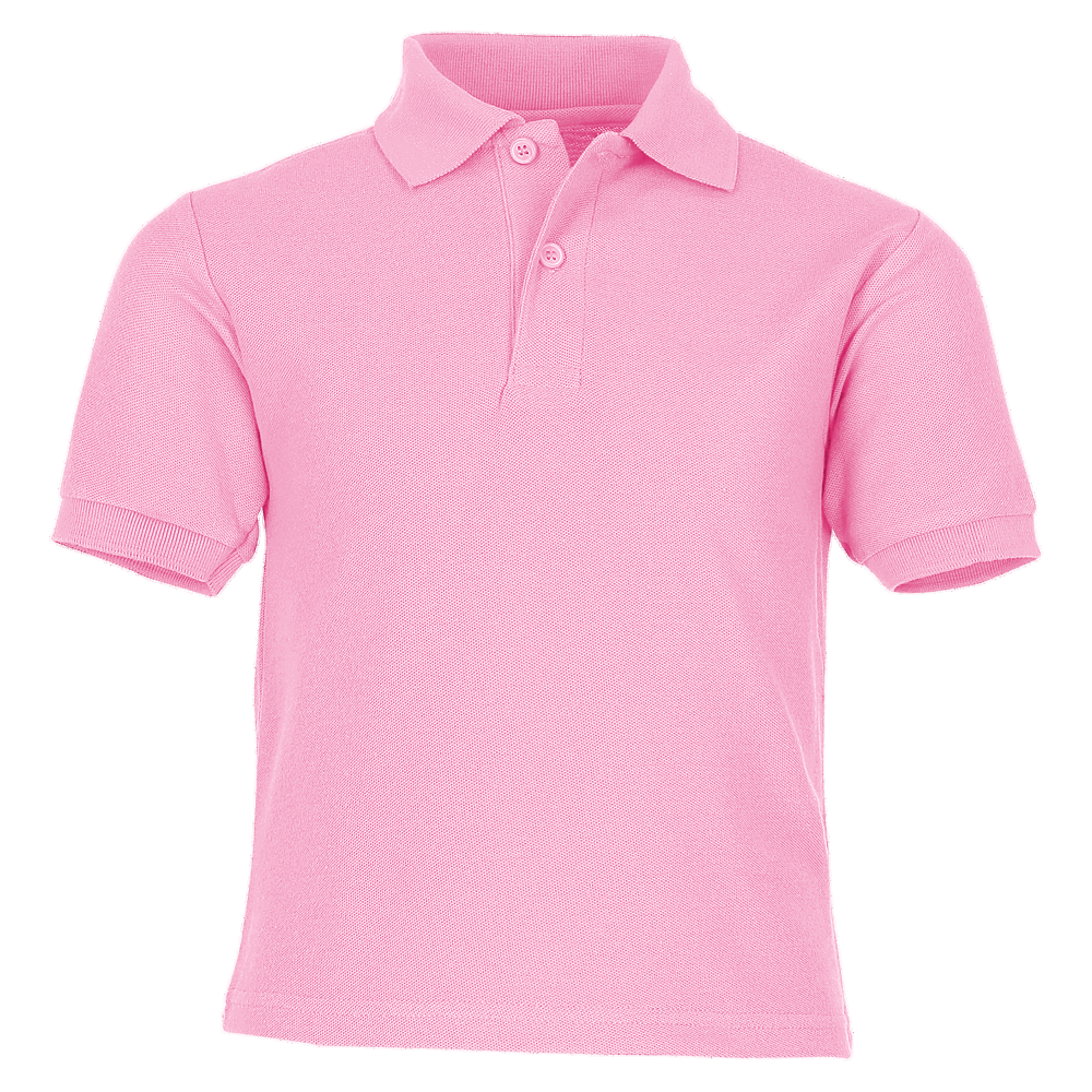 634170 - Kids 65/35 Polo - rose