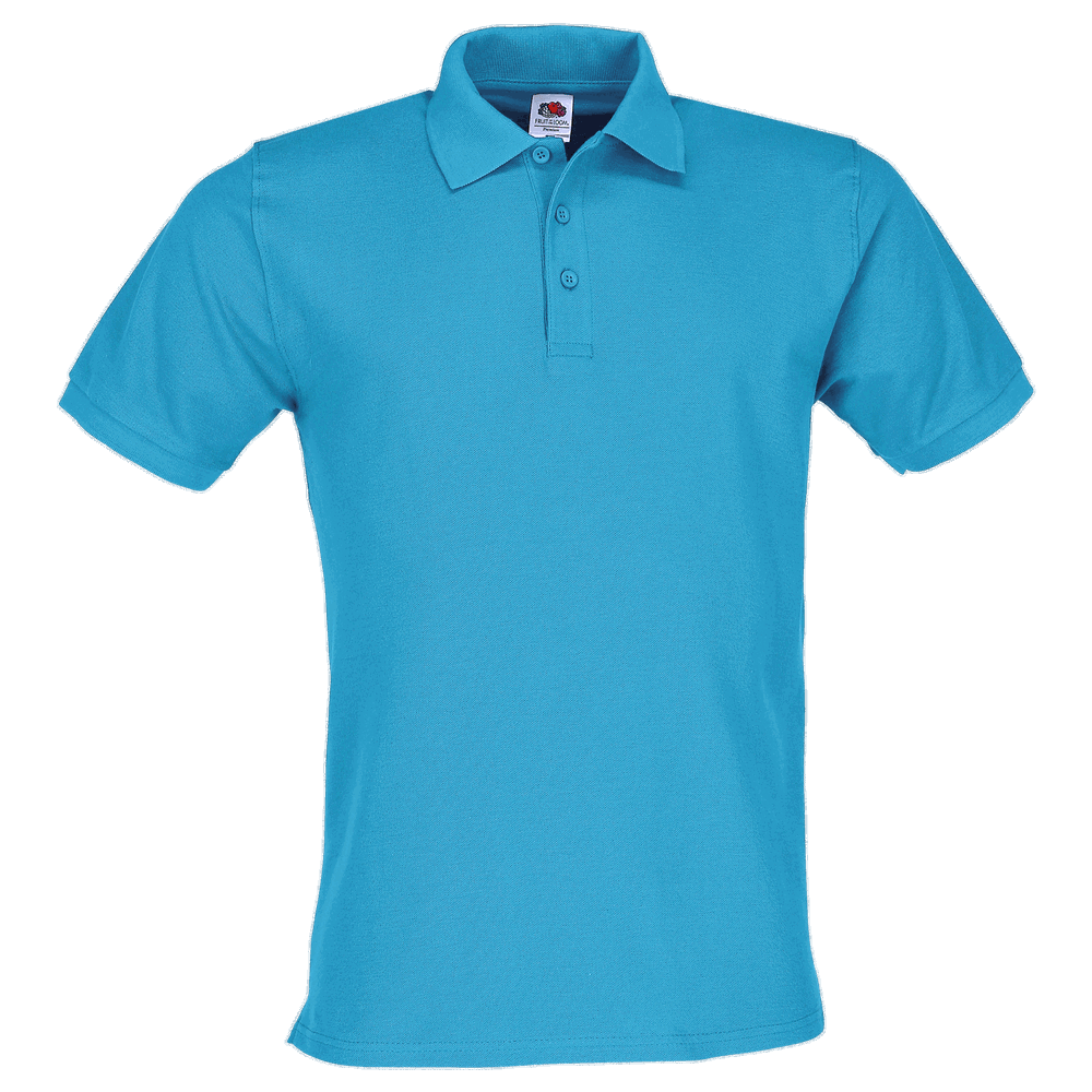 632180 - Premium Polo - azurblau