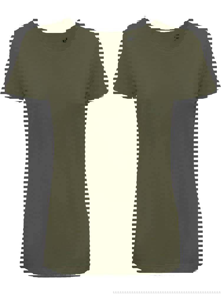 BS Moon Damen-T-Shirt, 150 g/m2, 100 % Bio-Baumwolle - Earthy Green
