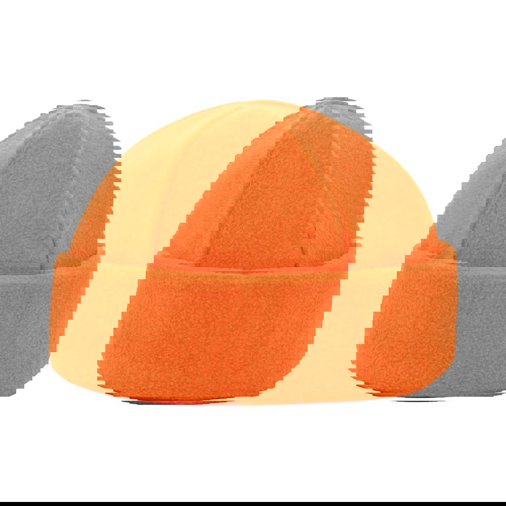 6 Panele Fleece Wintermütze - Orange (PMS 165c) / Orange
