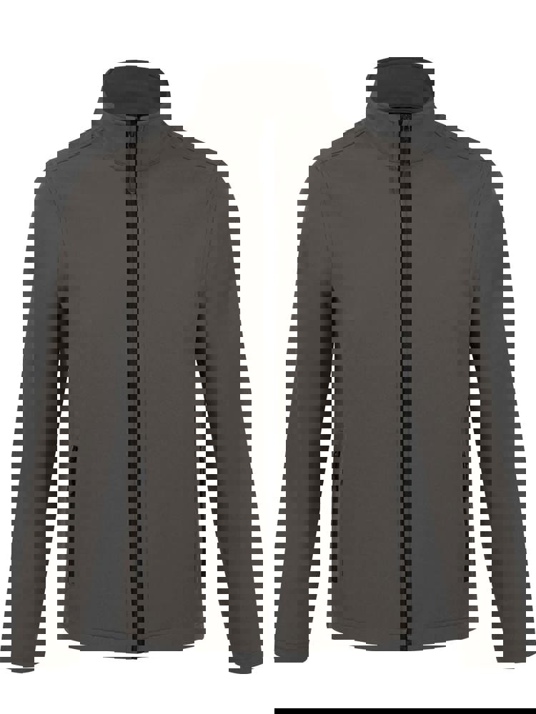 BS Visitor Softshelljacke, 280 g/m2, 94 % Polyester/6 % Elasthan - Dunkelgrau (PMS 7540C)