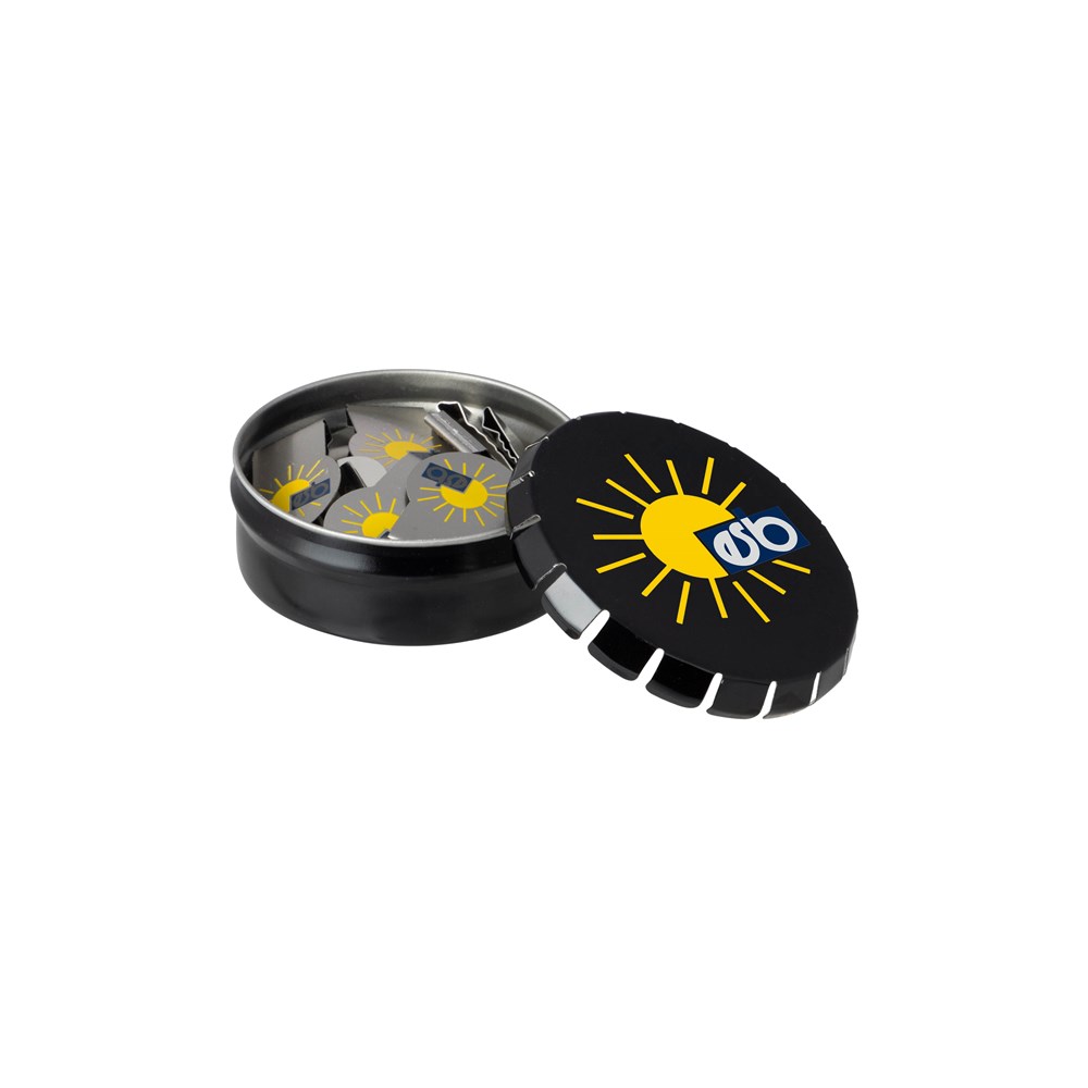 Desk tin small - schwarz