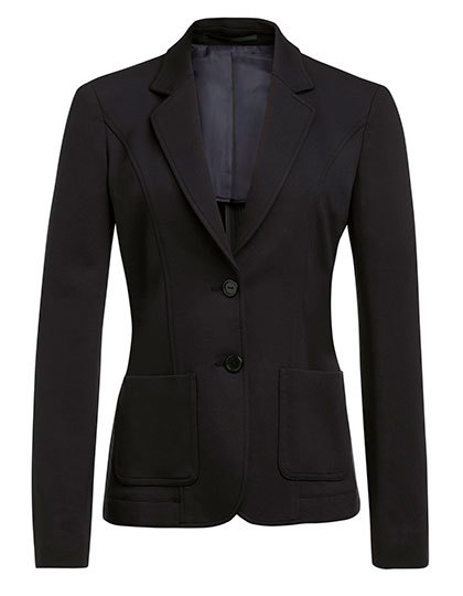 Brook Taverner - Women´s Slim Fit Jersey Jacket Libra - Black
