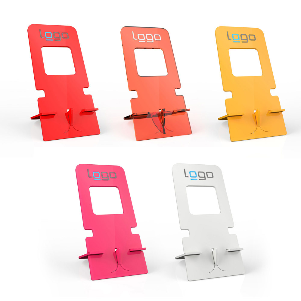 2 in 1 Handyständer flipster® - Acrylorange