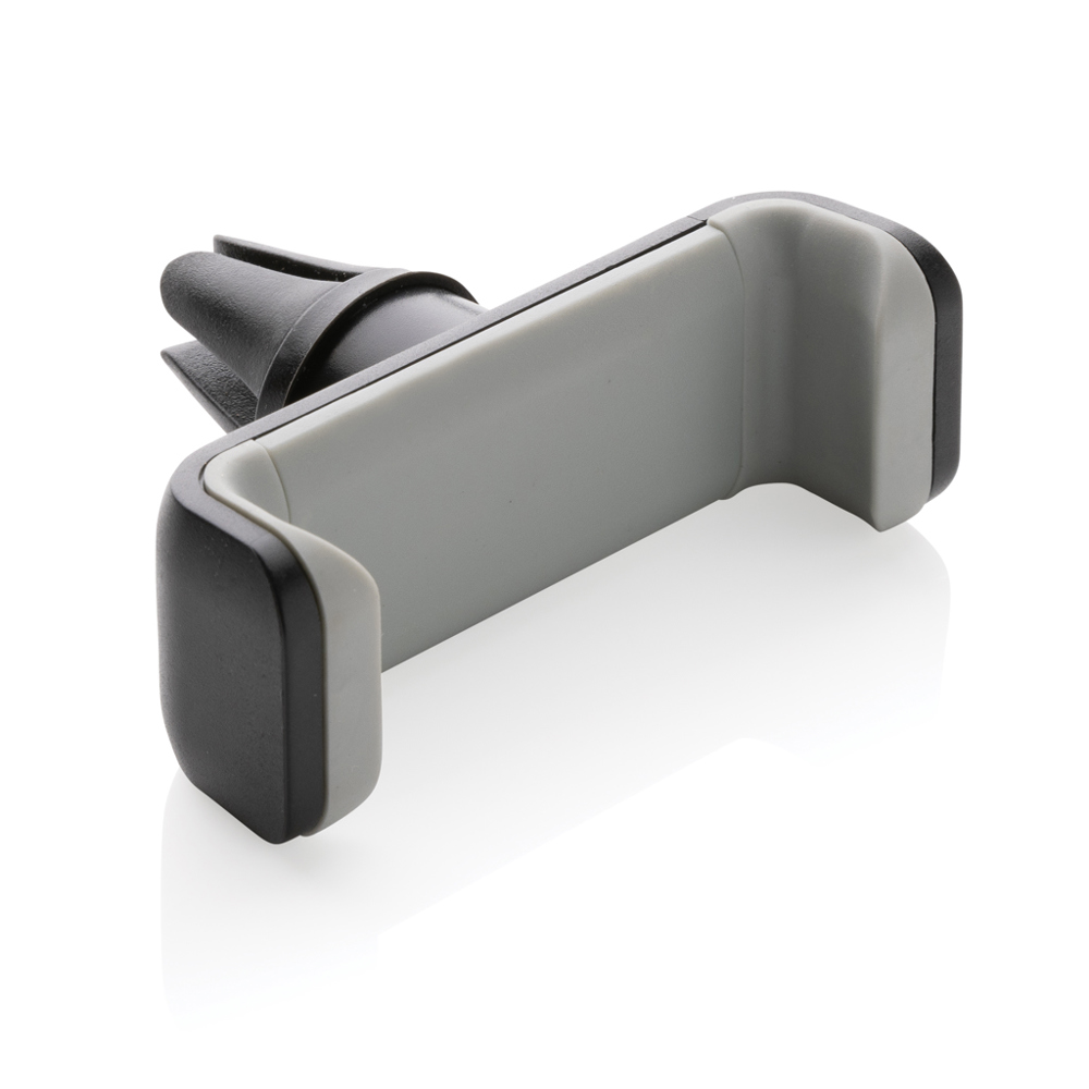 Acar 360° Auto-Handyhalterung aus RCS recyceltem Kunststoff - schwarz (± PMS Black)