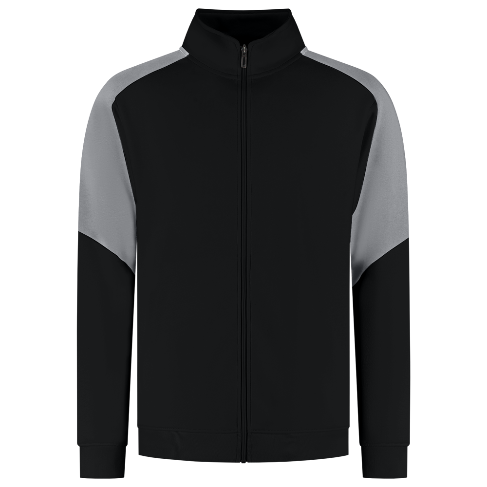 Sweatjacke Bicolor Redefined - BlackGrey