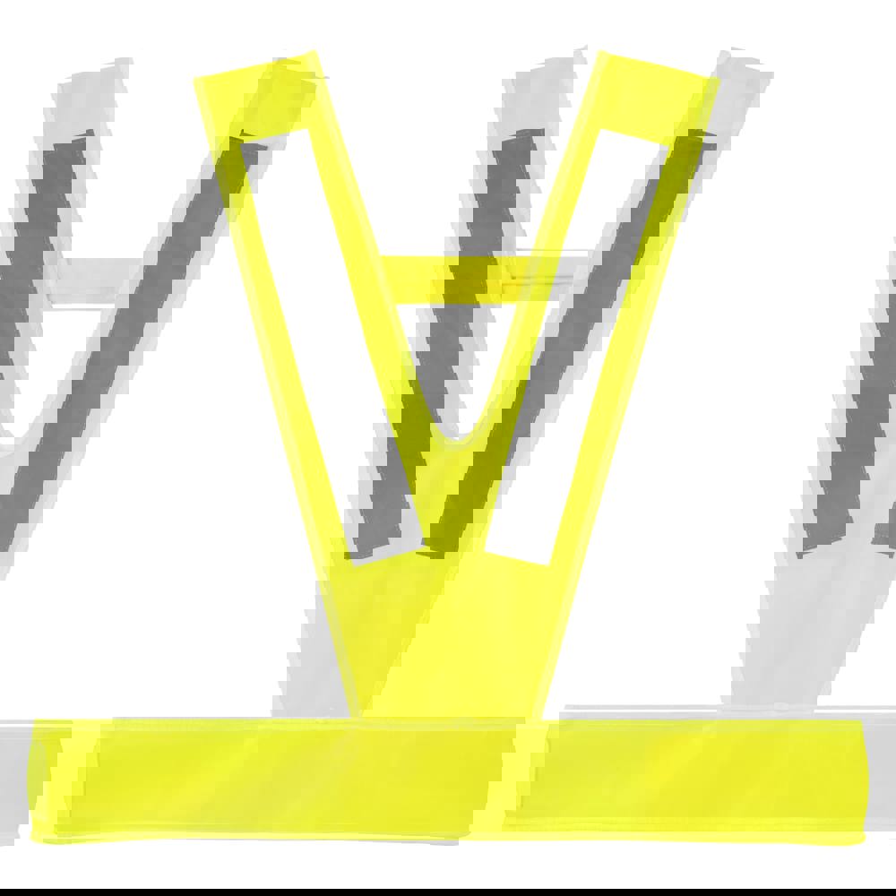 Reflektierende Weste V-Form