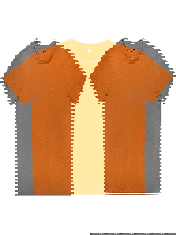 BS Moon Kinder-T-Shirt, 150 g/m2, 100 % Bio-Baumwolle - Orange