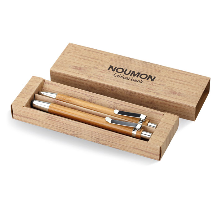 BAMBOOSET - Schreibset aus Bambus