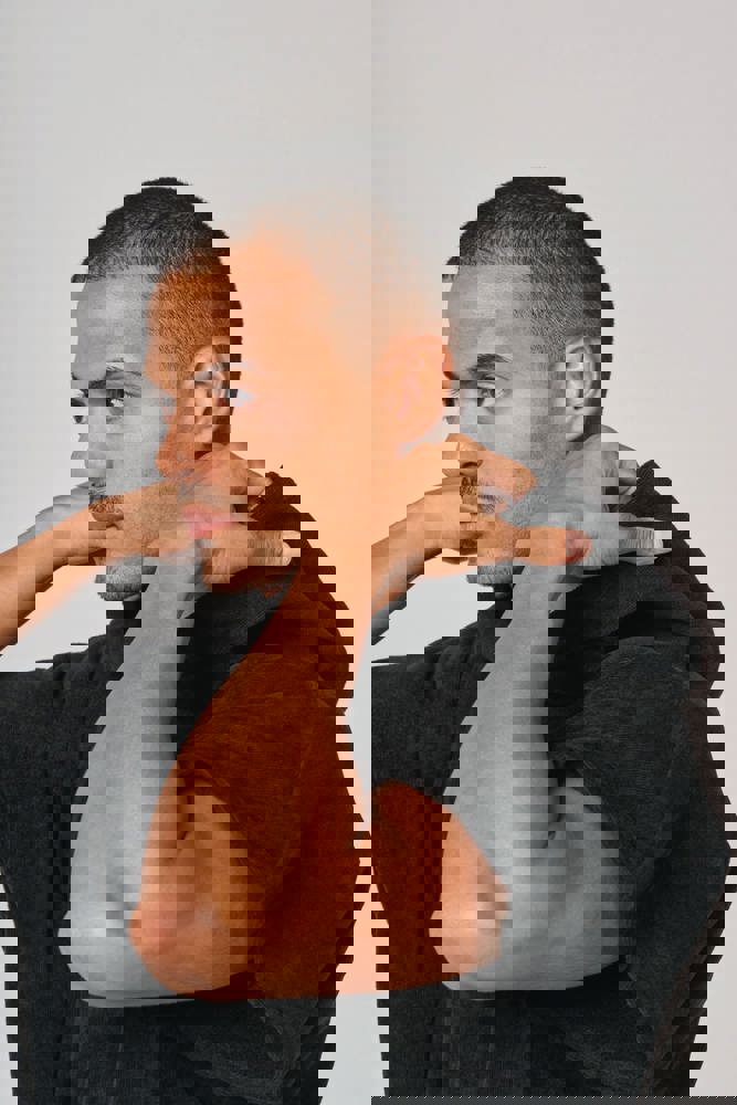 PA581X - Unisex-Frottee-Poncho mit Kapuze