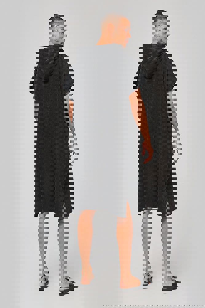 PA581X - Unisex-Frottee-Poncho mit Kapuze