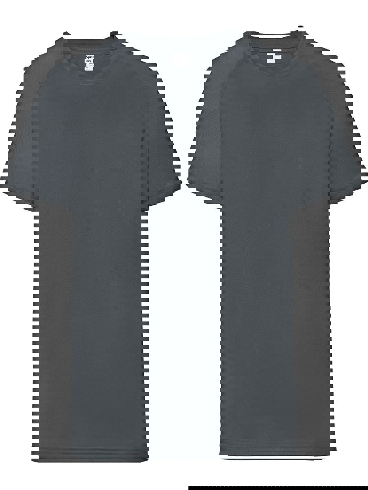 SP Run Kinder-Sportshirt, 140 g/m2, 100 % Polyester - Anthracite