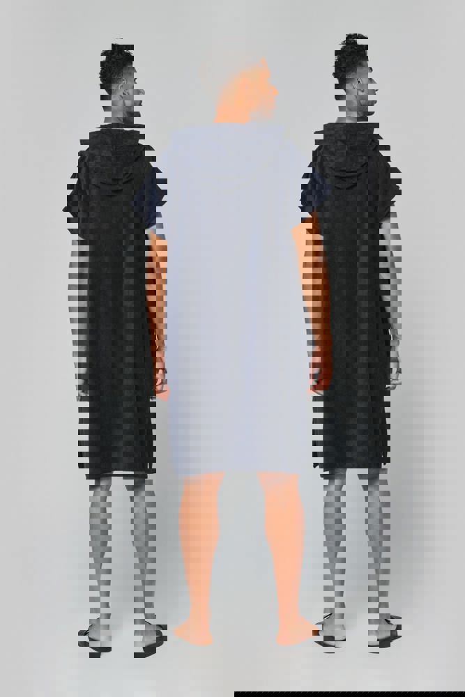 PA581X - Unisex-Frottee-Poncho mit Kapuze