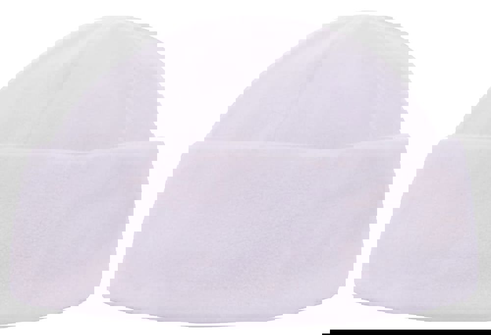 Fleece Mütze 100% rPET - Weiß (WHITE) / Weiß