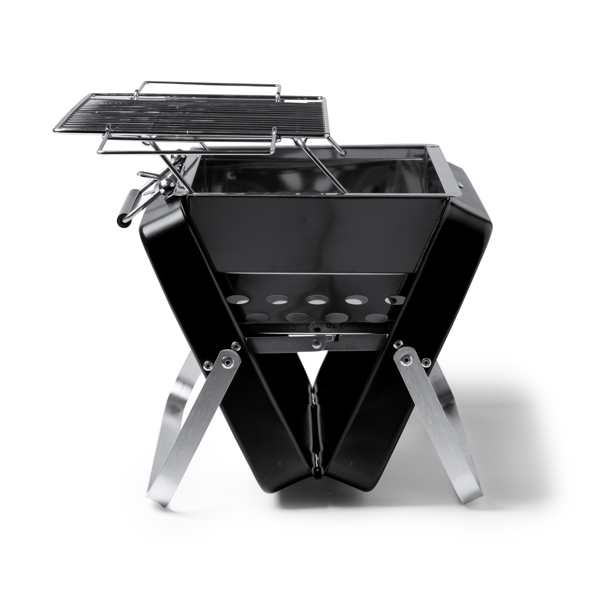 BBQ-GRILL RULOT S/EINHEITSGRÖSSE BLACK