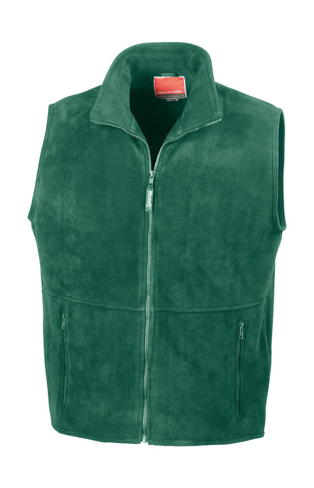 Fleece Bodywarmer - Forest Green