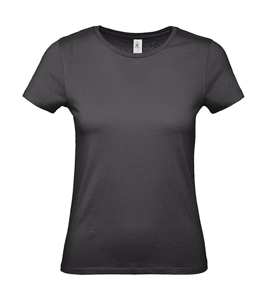#E150 /women T-Shirt - Black Pure