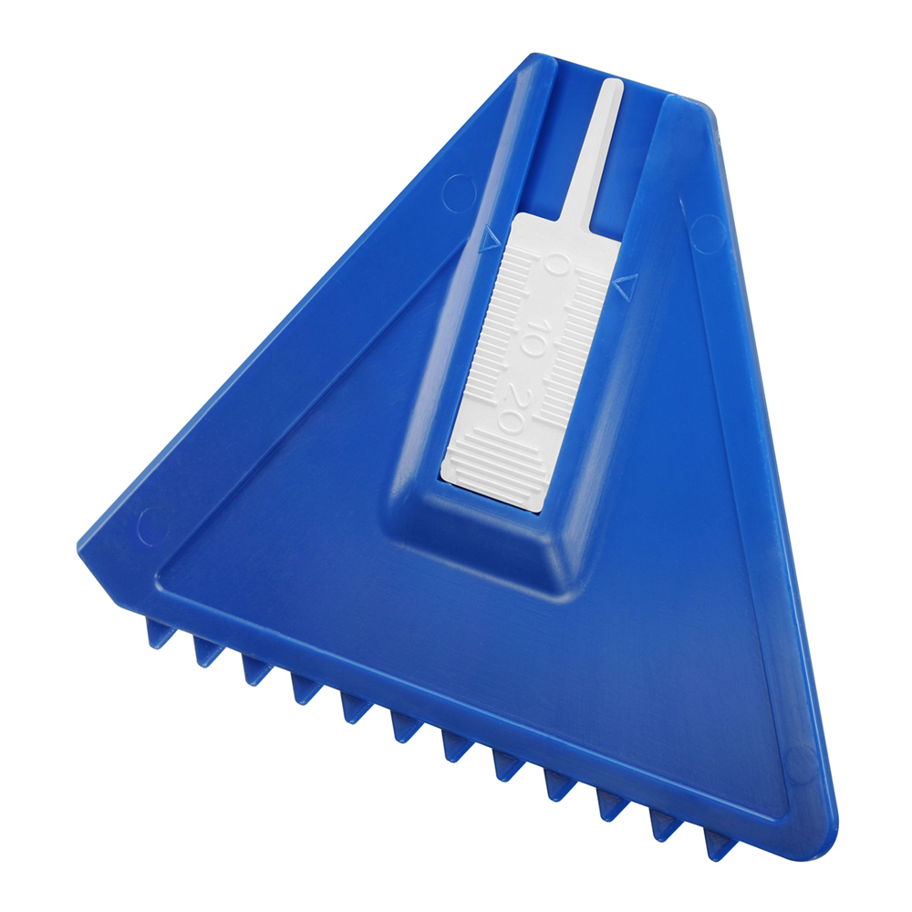 Eiskratzer "Duo" - weiß/blau