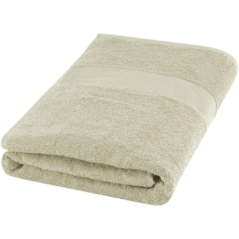 Amelia 450 g/m² Baumwollhandtuch 70 x 140 cm - Hellgrau