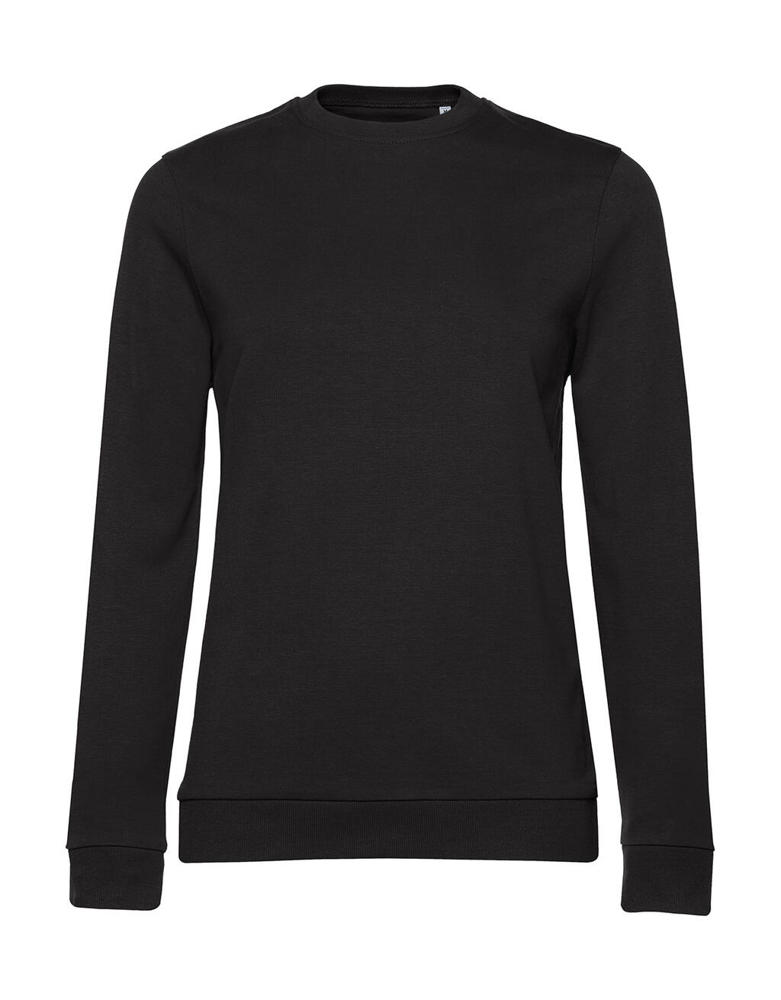 #Set In /women French Terry - Black Pure